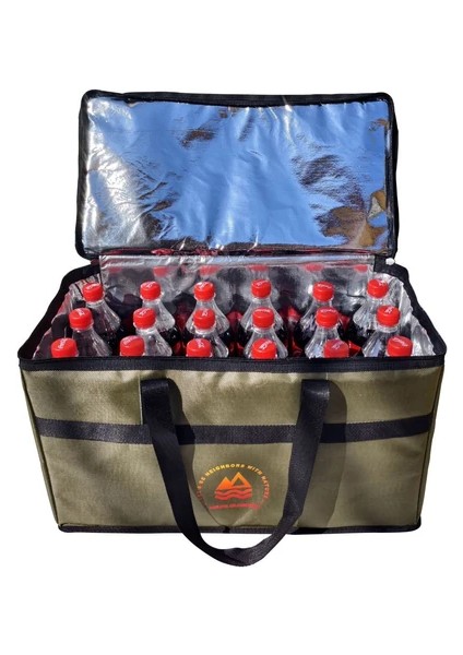 Glamping 40 Lt Soğutucu Çanta Termos Piknik & Kamp Çantası – Isı Yalıtımlı, Sıcak-Soğuk Tutma Özellikli indirimleri