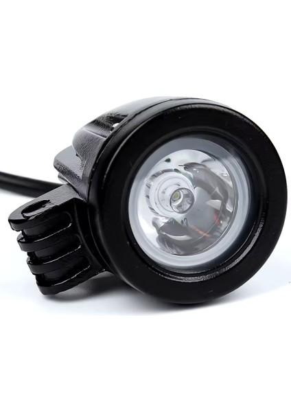 Motosiklet Sis Farı Beyaz Güçlü LED Far Odaklamalı Yuvarlak LED (1 Adet) fiyatları