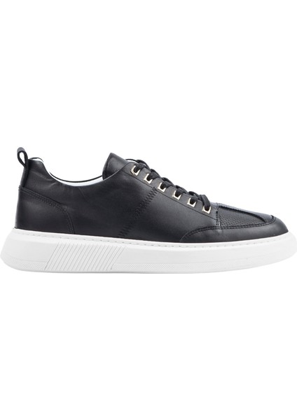 2614049 Hakiki Deri Erkek Sneaker Ayakkabı