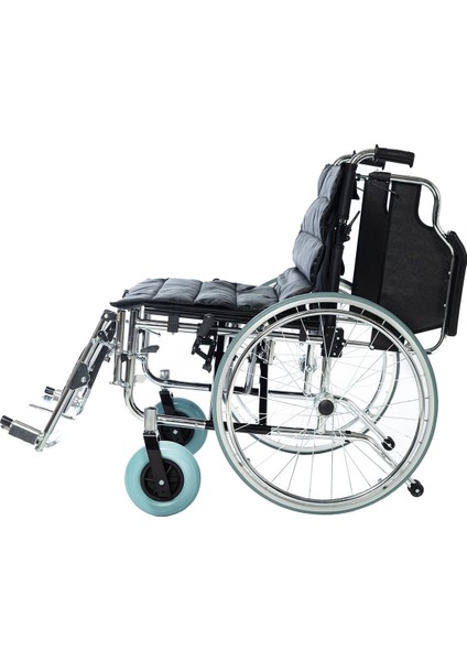 Römer Geniş Beden Manuel Tekerlekli Sandalye | 55 Genişliğinde, Katlanabilir, Çelik Gövdeli R251 fırsatları
