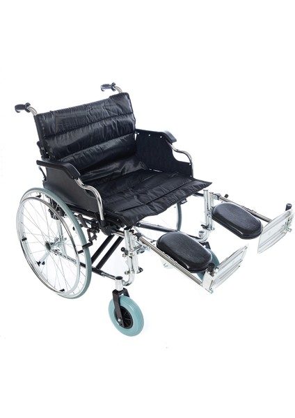 Römer Geniş Beden Manuel Tekerlekli Sandalye | 55 Genişliğinde, Katlanabilir, Çelik Gövdeli R251