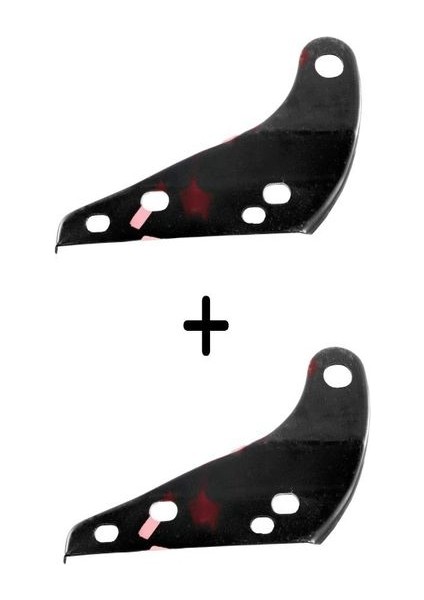 125 Cg Model Uyumlu Egzoz Bağlantı Sacı Siyah 2 Adet Erpilsan Elektronik