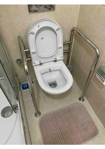 Engelli Klozet Yanı Tutunma Barı - Bedensel Engelliler İçin indirimleri
