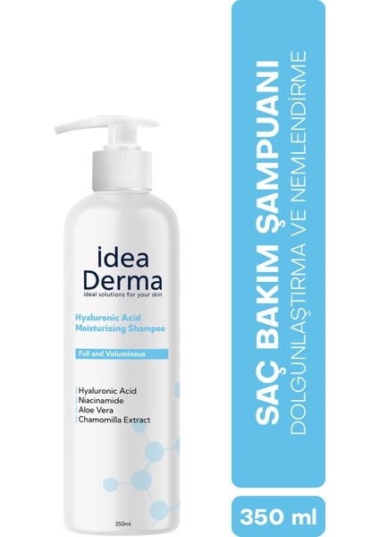 Hyaluronik Asit Nemlendirici Şampuan 350 ml