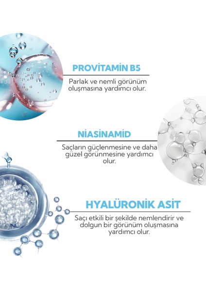 Hyaluronik Asit Nemlendirici Şampuan 350 ml modelleri