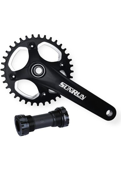 Hollowtech Aynakol 34T Siyah