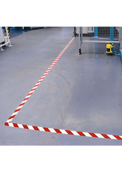Kırmızı Beyaz Yer Işaretleme Bandı 50MMX30MT modelleri