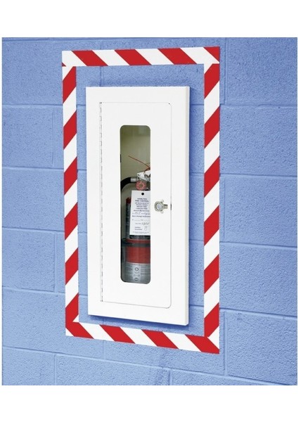 Kırmızı Beyaz Yer Işaretleme Bandı 50MMX30MT fırsatları