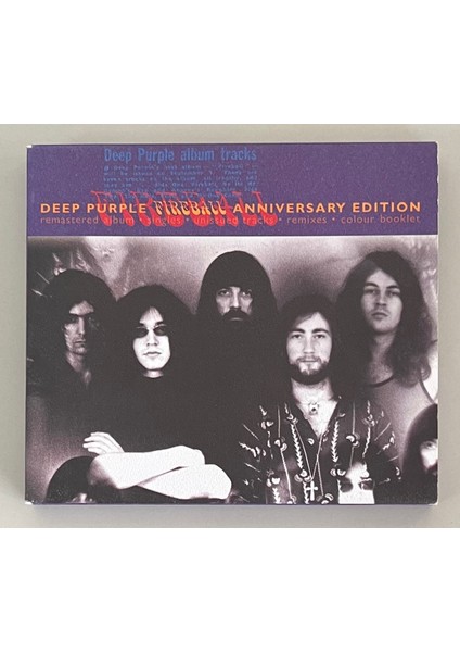 Deep Purple Fireball Twentyfifth Anniversary Edition CD (Orijnal Dönem Baskı Cd)