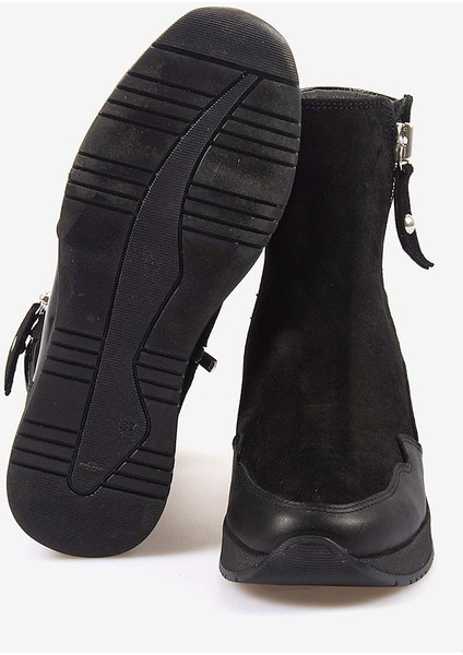 Hakiki Deri Kadın Fermuarlı Bot 1039 indirimleri