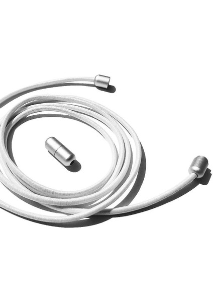 Metal Vidalı Kilitli Akıllı Elastik Outdoor Ayakkabı Bağcığı Yuvarlak 100CM 1 Çift fiyatları