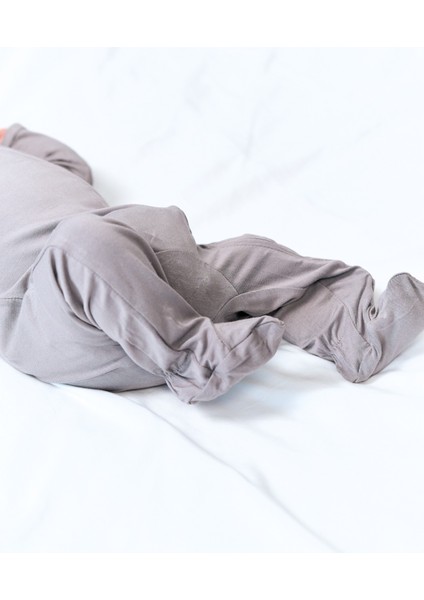 Organik Bambu Ayaklı Tulum – Çift Taraflı Fermuar, Nefes Alabilen Kumaş modelleri