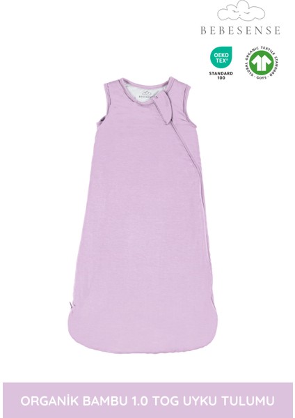 Organik Bambu Uyku Tulumu – 1.0 Tog Giyilebilir Battaniye, Çift Taraflı Fermuar