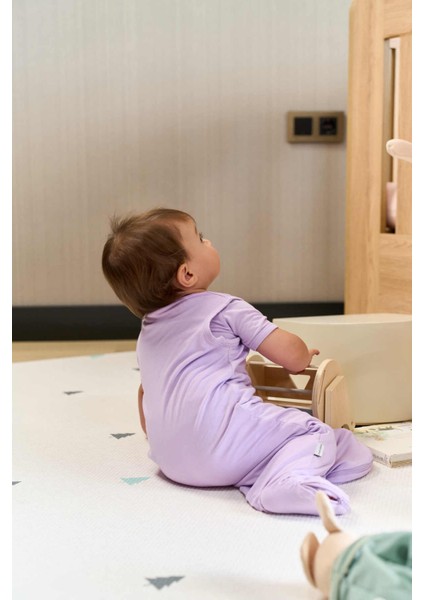 Organik Bambu Uyku Tulumu – 1.0 Tog Giyilebilir Battaniye, Çift Taraflı Fermuar