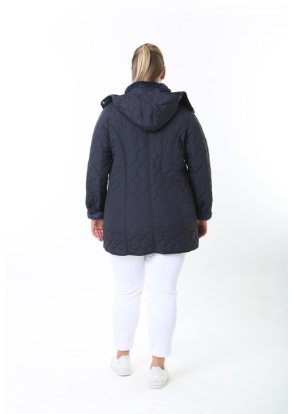 Su Itici Mont, Kapitone, Büyük Beden, Kapüşonlu, Içi Yumuşak Kürklü, Kışlık Mont fırsatları