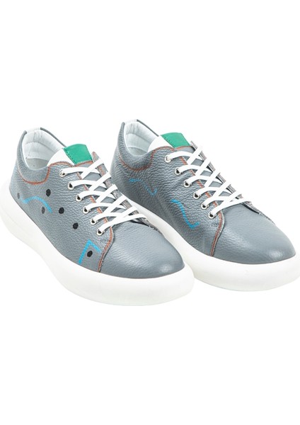 2614201 Hakiki Deri Erkek Sneaker Ayakkabı fiyatları