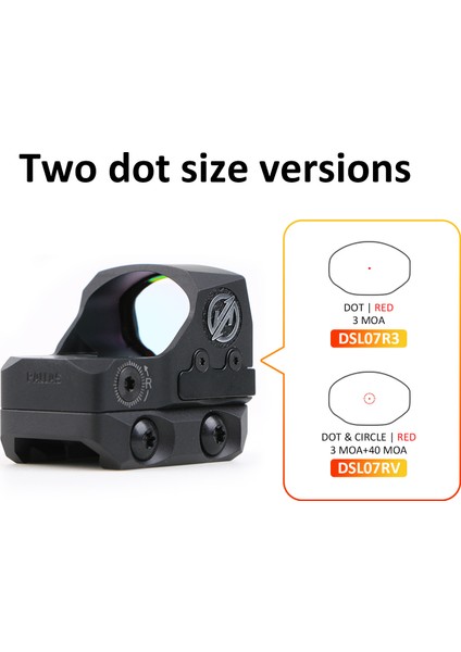 Nutrek Pallas 1X28X19 Tabanca Red Dot Nişangah - DSL07R