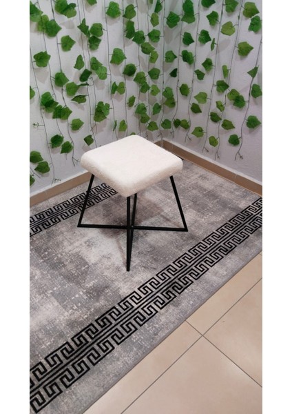 Metal Puf Teddy Kumaş Dekoratif Çok Amaçlı Peluş Puf Tabure Bench Koltuk Sandalye modelleri