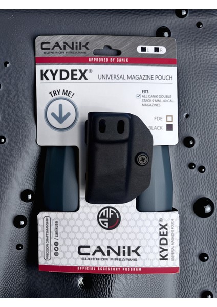 Mfg Kydex Canik Tekli Şarjör Kılıfı (Siyah)