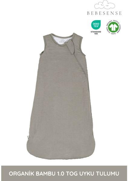 Organik Bambu Uyku Tulumu – 1.0 Tog Giyilebilir Battaniye, Çift Taraflı Fermuar