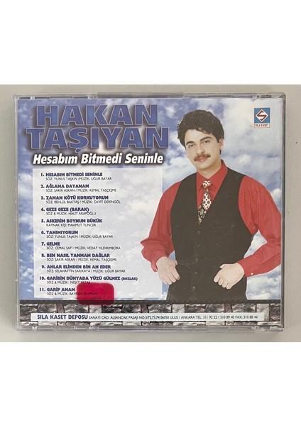 Hakan Taşıyan Hesabım Bitmedi Seninle CD (Orijnal 1996 Dönem Baskı Cd) fiyatları