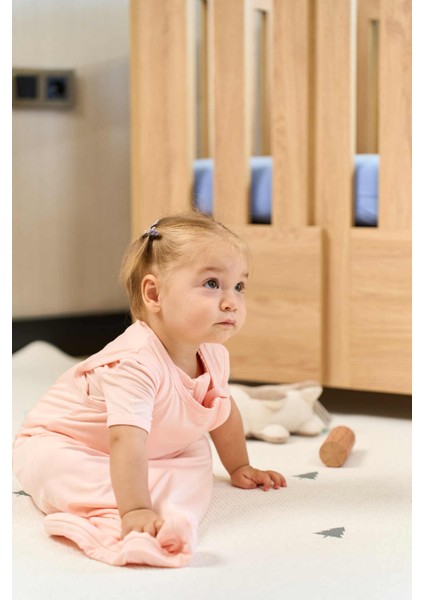 Organik Bambu Uyku Tulumu – 1.0 Tog Giyilebilir Battaniye, Çift Taraflı Fermuar