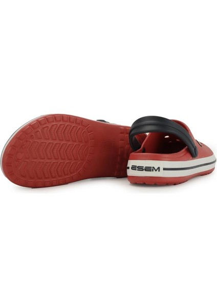 Kadın Çocuk Terlik Kırmızı Croocs Terlik Modeli Loop Kadın Terlik Kırmızı Beyaz modelleri