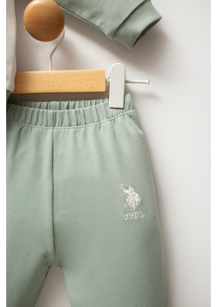 USB2554 - Yeşil - U.s. Polo Assn Bebek Erkek Bebek 2li Takım modelleri