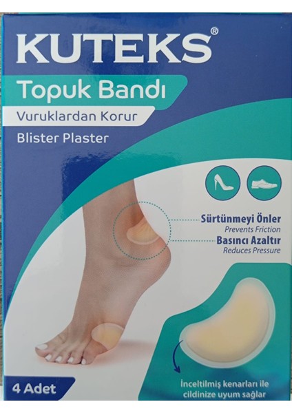Topuk Bandı 4 Adet ( Vuruklardan Korur ) fiyatları