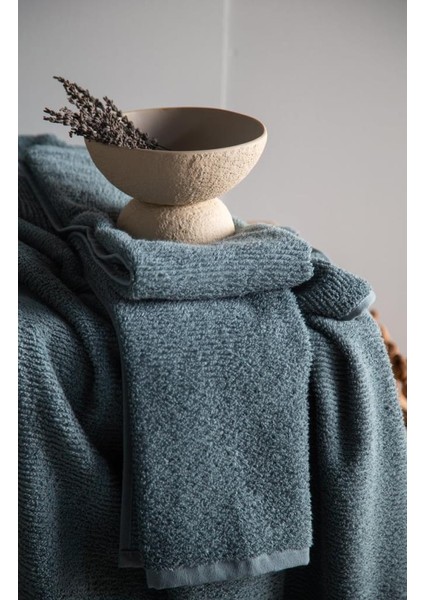 Penye Modeo Yeşil/ekru Aile Bornoz Seti fırsatları