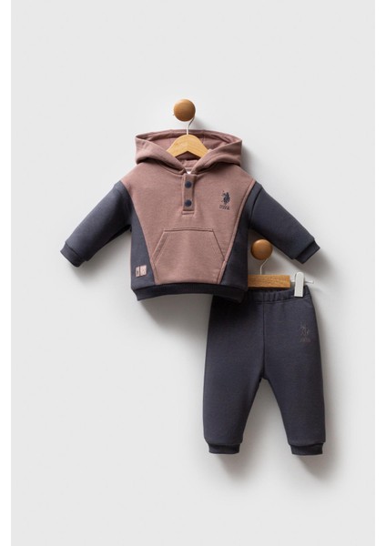 USB2559 - Vizon - U.s. Polo Assn Bebek Erkek Bebek 2li Takım