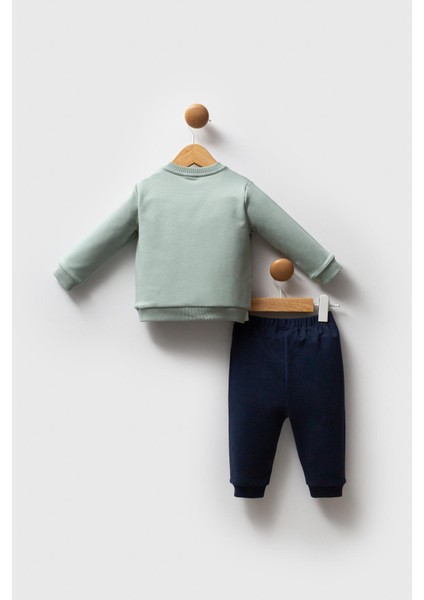 USB2556 - Mavi - U.s. Polo Assn Bebek Erkek Bebek 2li Takım fırsatları