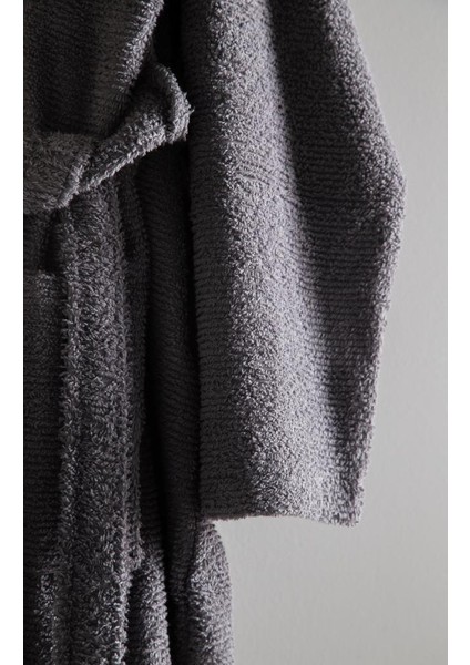 Penye Modeo Antrasit/ekru Aile Bornoz Seti fırsatları