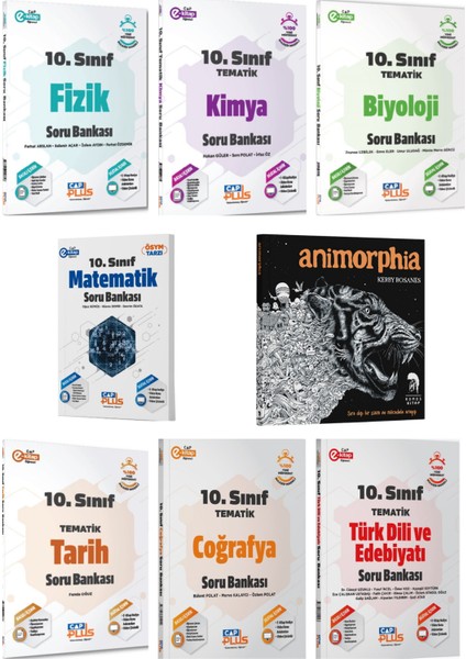 2026 Çap Yayınları 10. Sınıf Tüm Dersler Soru Bankası Seti (8 Kitap)
