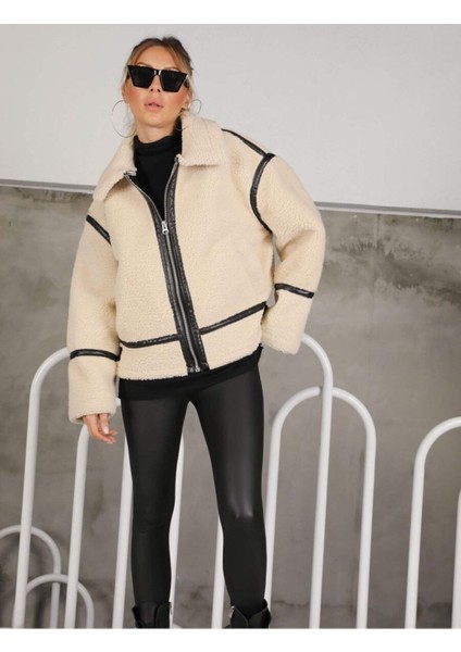 Kürklü Mont Lamineli Mont, Biyeli Oversize Mont, Kuzu Mont, Tedy Mont indirimleri