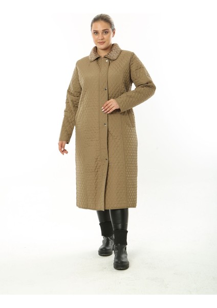 Kapitone Mont, Kapitone Kaban, Suya Dayanıklı Kaban, Ithal Kürklü Mont, Büyük Beden Mont