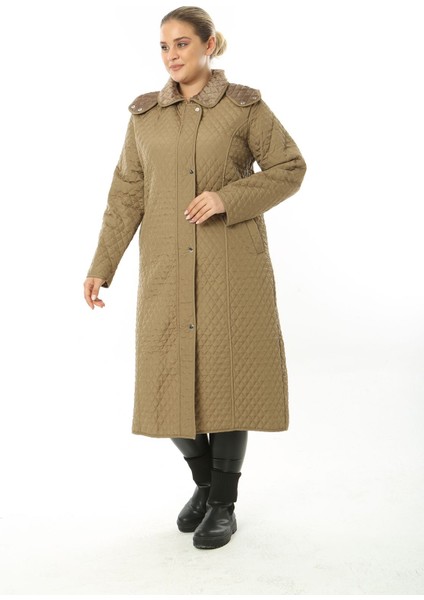 Kapitone Mont, Kapitone Kaban, Suya Dayanıklı Kaban, Ithal Kürklü Mont, Büyük Beden Mont