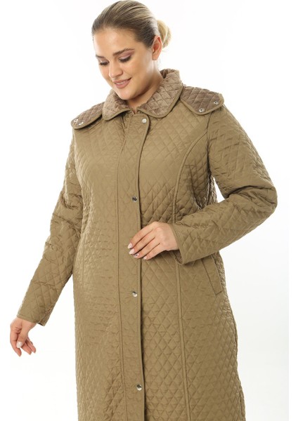 Kapitone Mont, Kapitone Kaban, Suya Dayanıklı Kaban, Ithal Kürklü Mont, Büyük Beden Mont