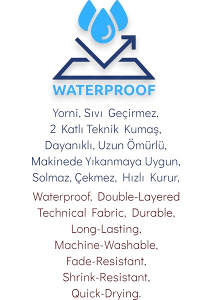3-6 Yaş, Zoo, Sıvı Geçirmez, Makinede Yıkanabilir, Uzun Kollu Çocuk Faaliyet, Aktivite Mama Önlüğü