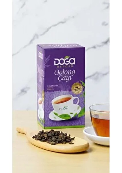 Oolong Çayı - Yüksek Antioksidanlı, Metabolizma Hızlandırıcı Doğal Poşet Çay 20'li