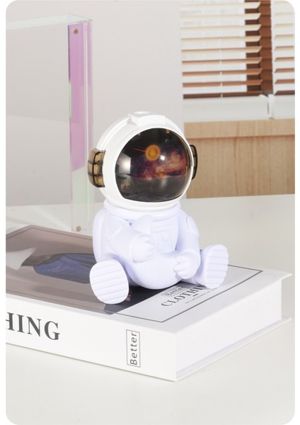 Astronot Şekilli Gece Lambalı 220 ml Ultrasonik Hava Nemlendirici fırsatları