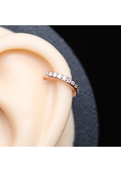 316 L Cerrahi Çelik Helix Kıkırdak (Helix) Tragus Daith Rook Snog Halka Piercing