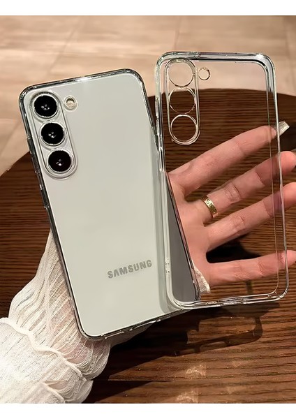 Samsung Galaxy A17 Uyumlu Yumuşak Esnek 3D Süper Şeffaf Silikon Kılıf