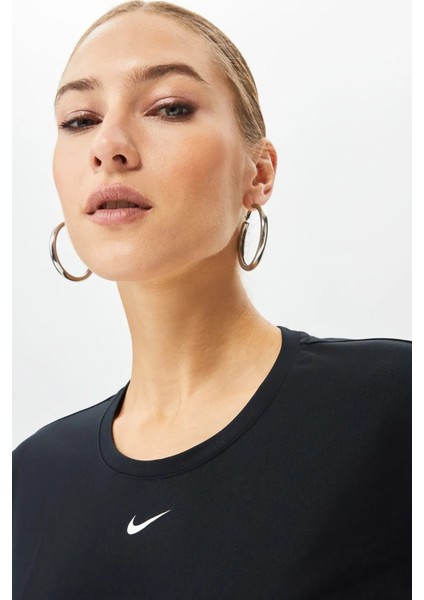 One Dri Fit Training T-Shirt Kadın Antreman Tişörtü Mor modelleri