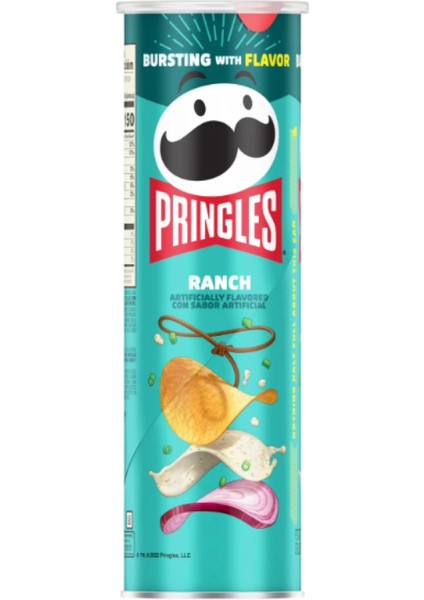 Prıngles Ranch Chips 158 gr