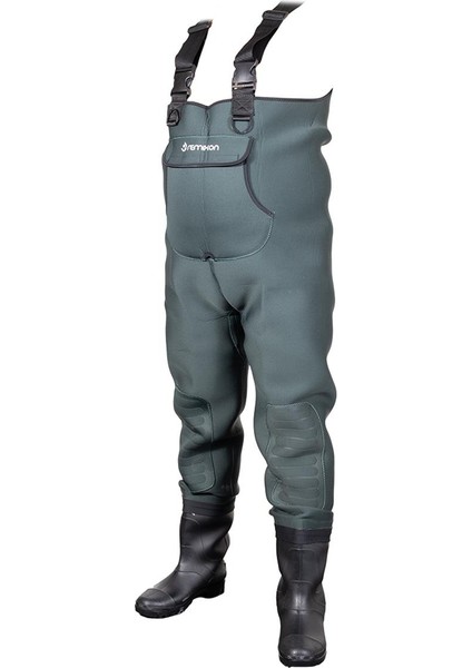 4.5mm Neopren Yeşil Pvc Bot Tulum Çizme modelleri