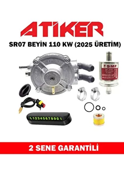 Sıralı Sistem Lpg Beyin (Regülatör) SR07 110 Kw