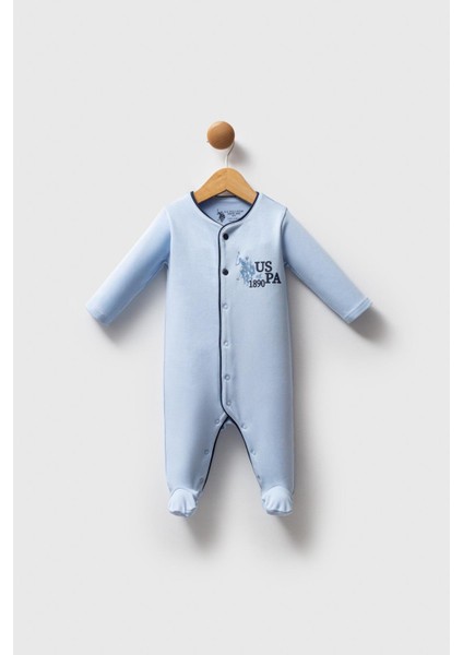 USB2541 - Mavi - U.s. Polo Assn Bebek Erkek Bebek Tulum