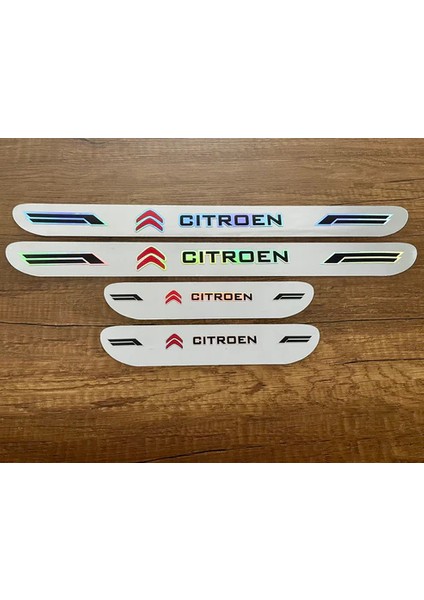 Citroen Aynalı Kapı Eşiği 4'lü Seti.