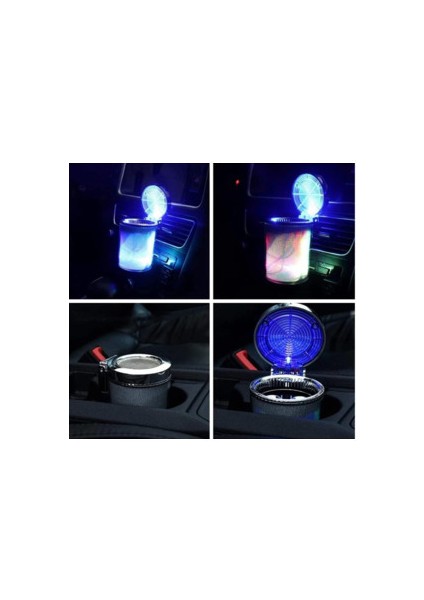 Araç İçi Işıklı Küllük Bardaklı veya Izgara Sabitleme Özellikli modelleri